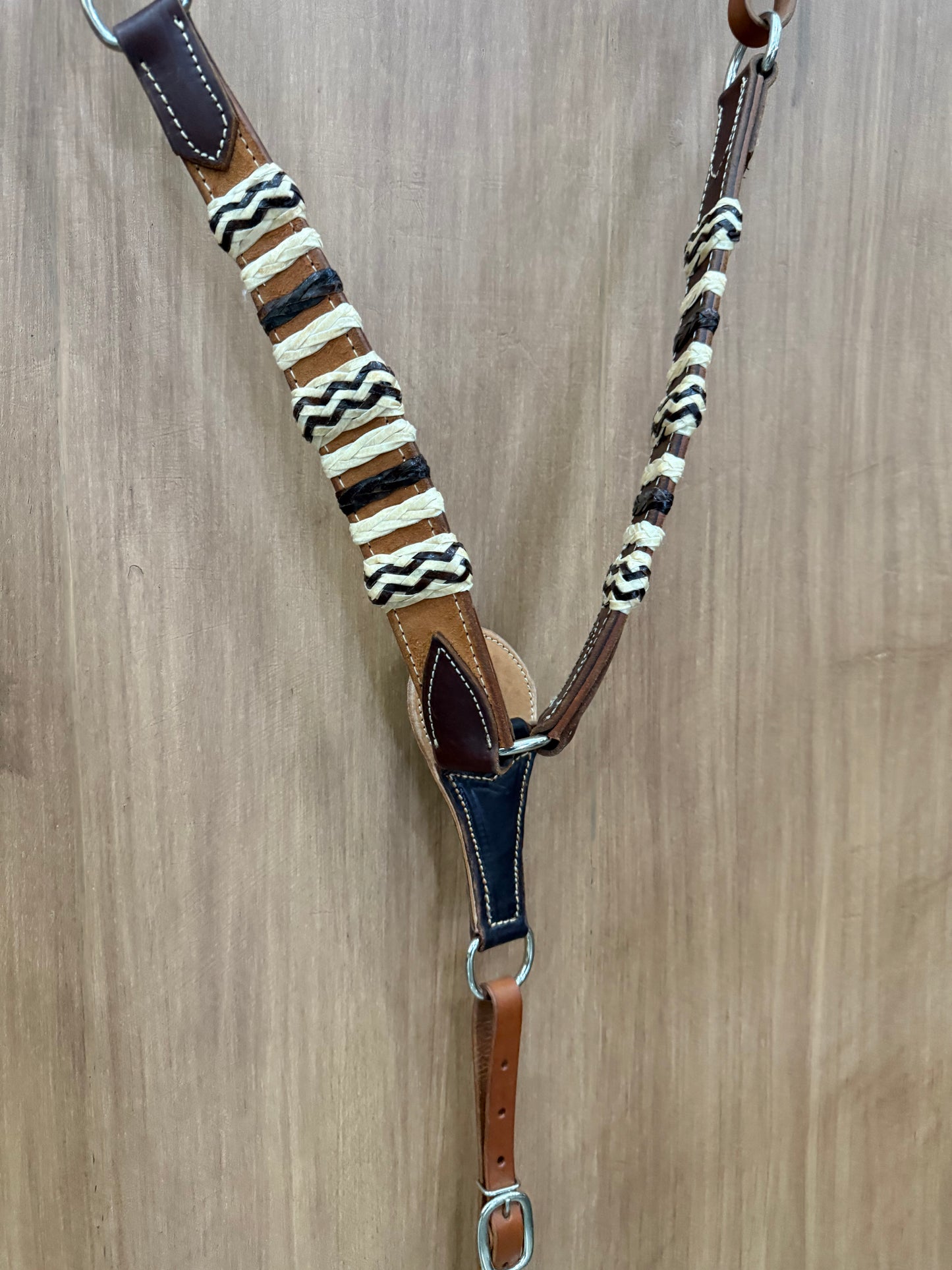 Rawhide breast collar