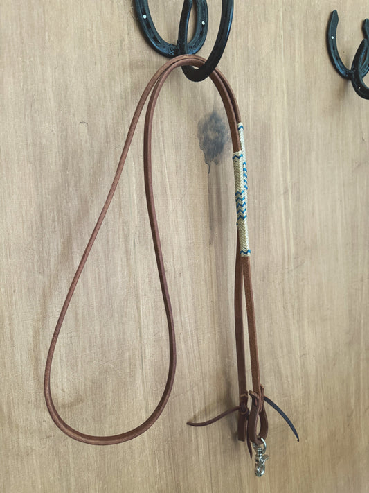 Rawhide roping reins