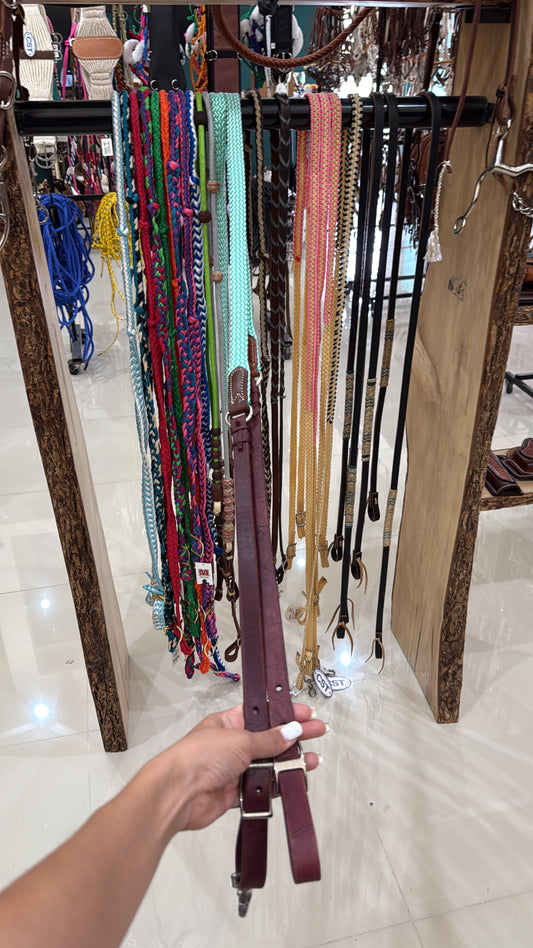 Cotton barrel Racing Reins