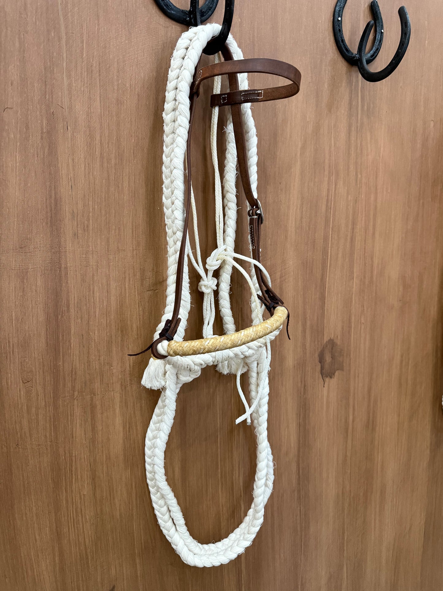 Cotton Hackamore with reins