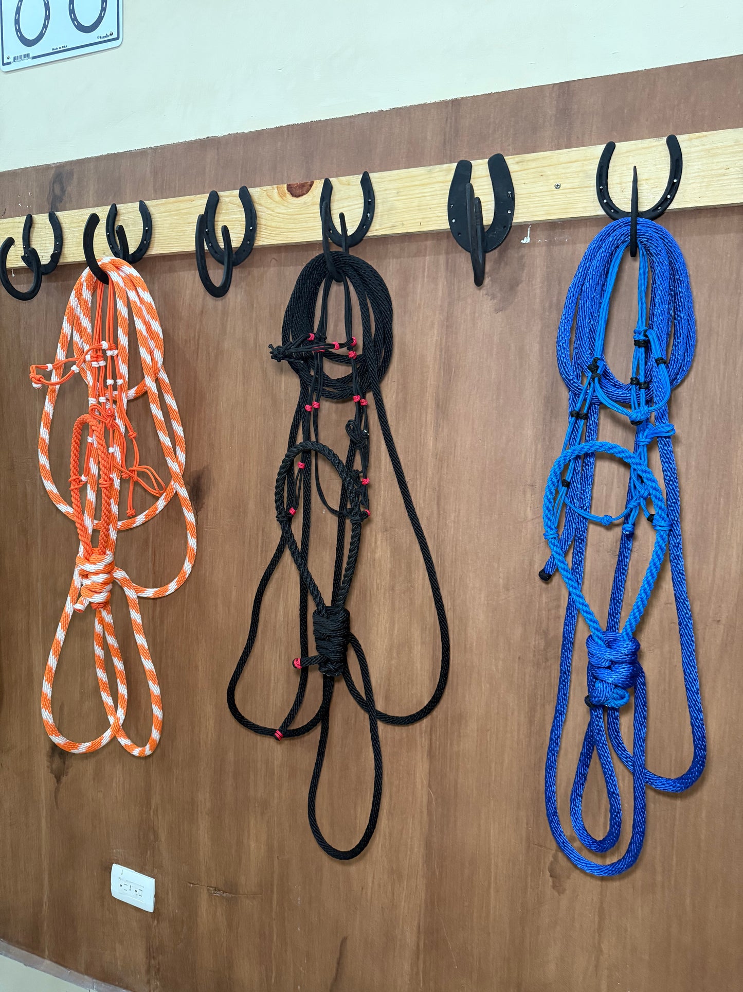 Rope Hackamore completo set