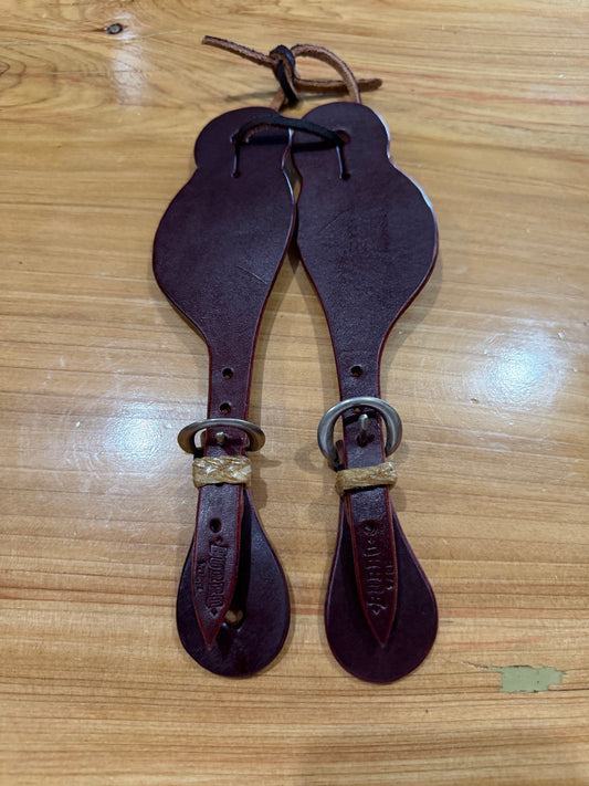 Latigo Western Spur Straps