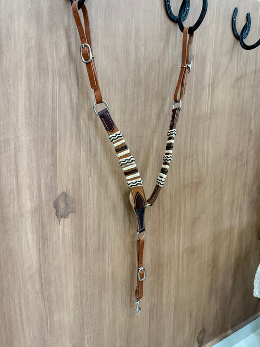 Rawhide breast collar