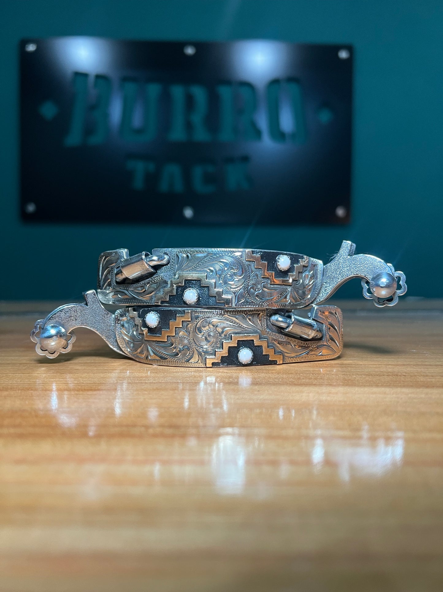 Burrotack cowboy men’s spurs 003