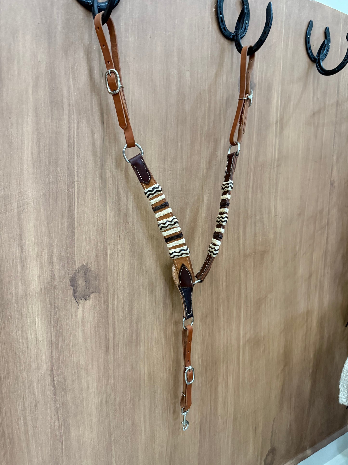 Rawhide breast collar