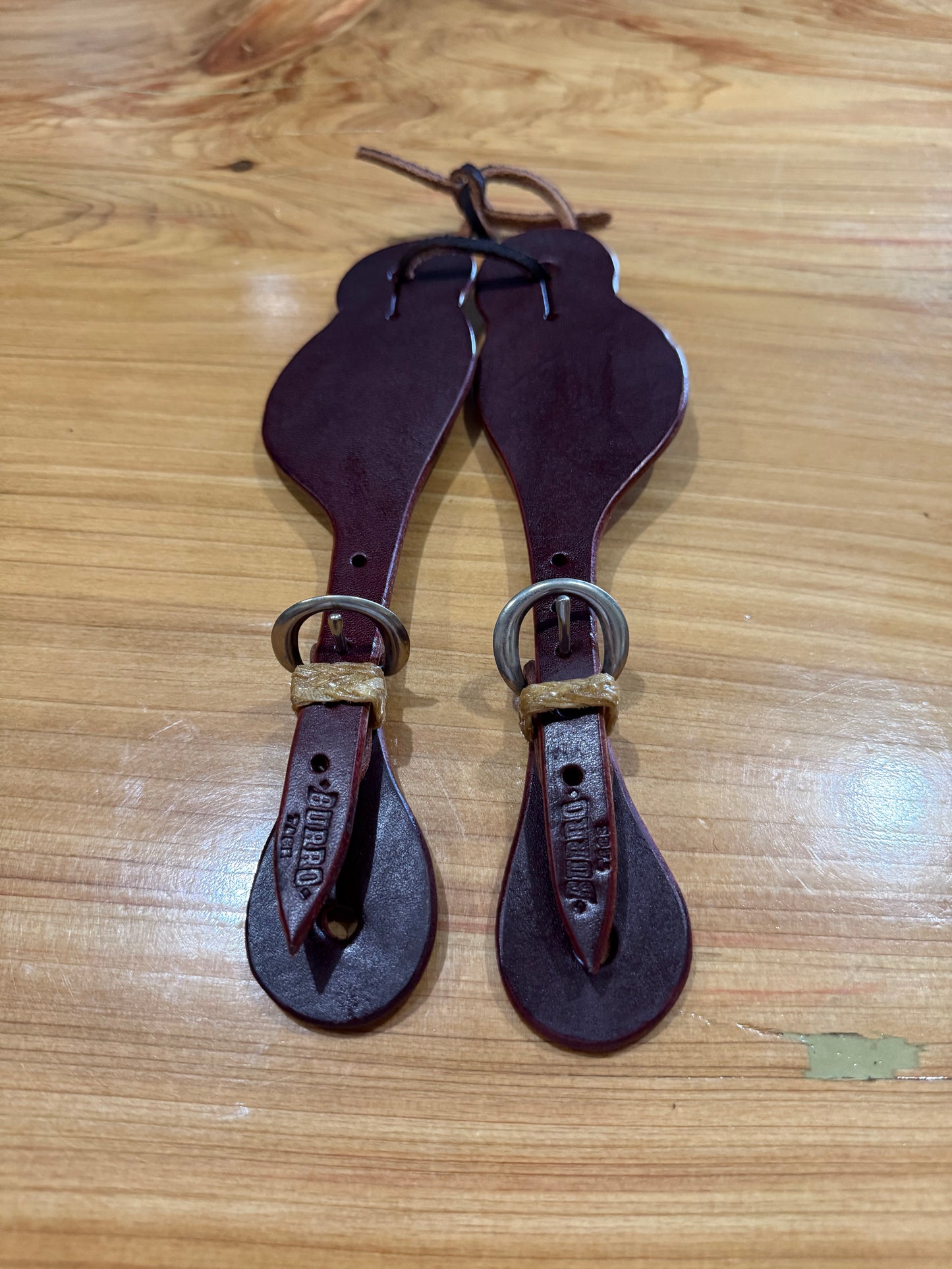Latigo Western Spur Straps