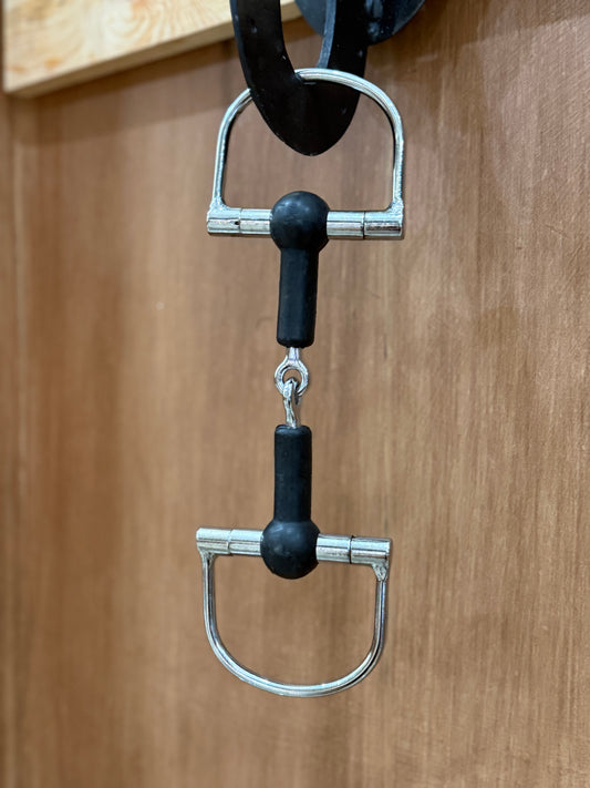 Snaffle D ring soft Rubber
