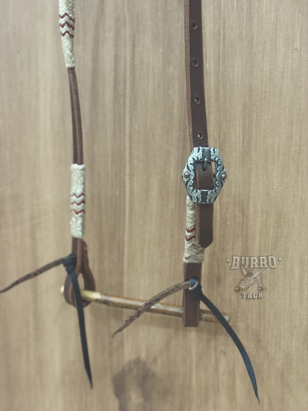 Rawhide Slot Ear Headstall
