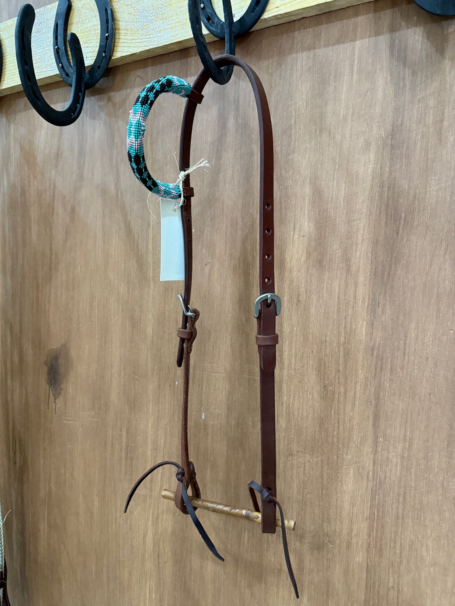 Beaded one ear headstall