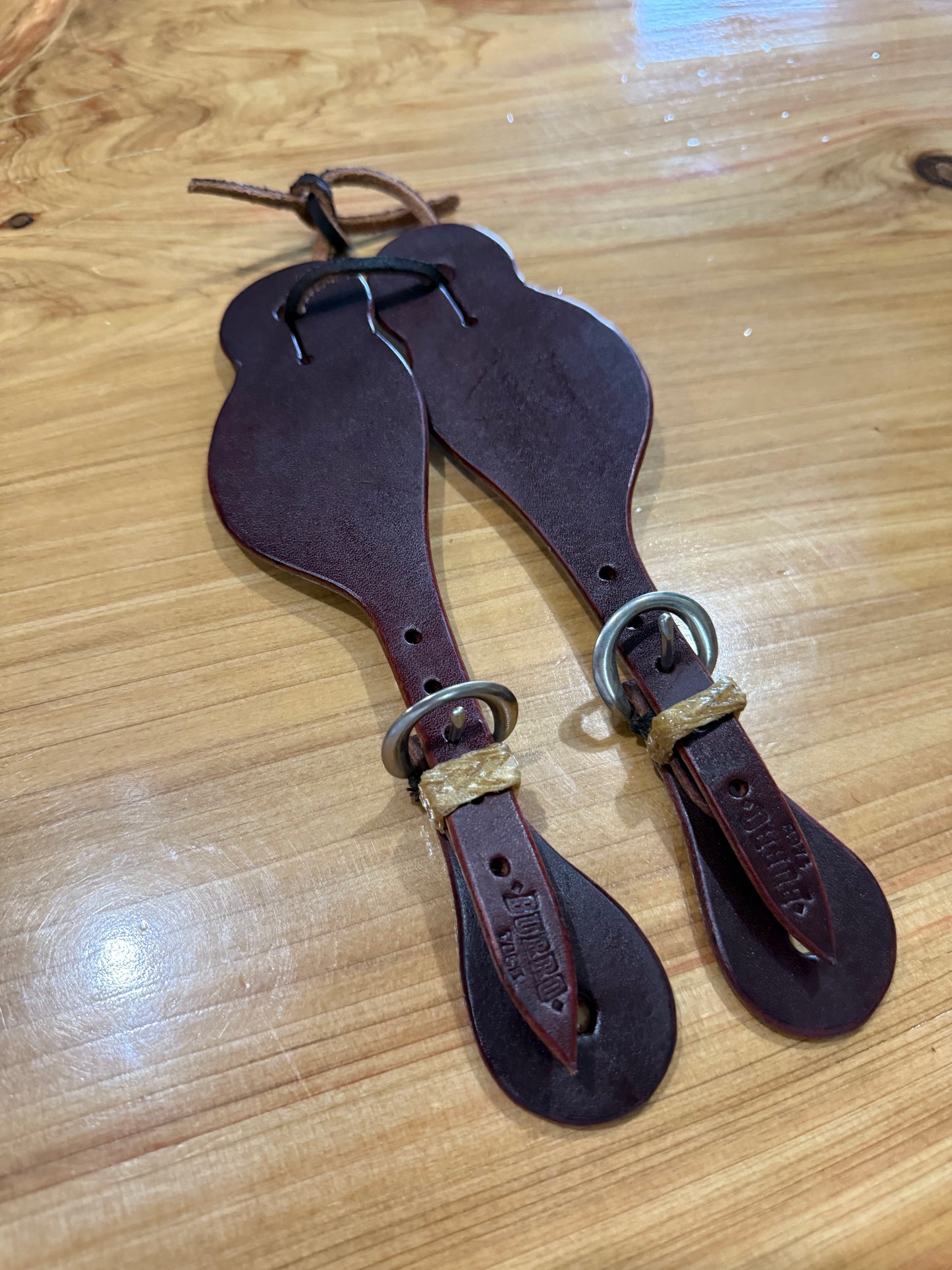 Latigo Western Spur Straps