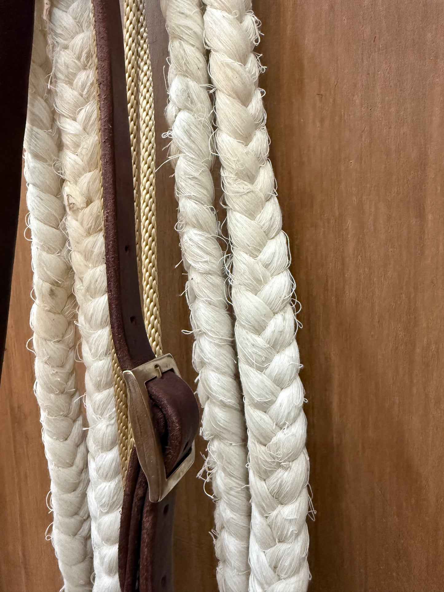 Cotton Hackamore with reins