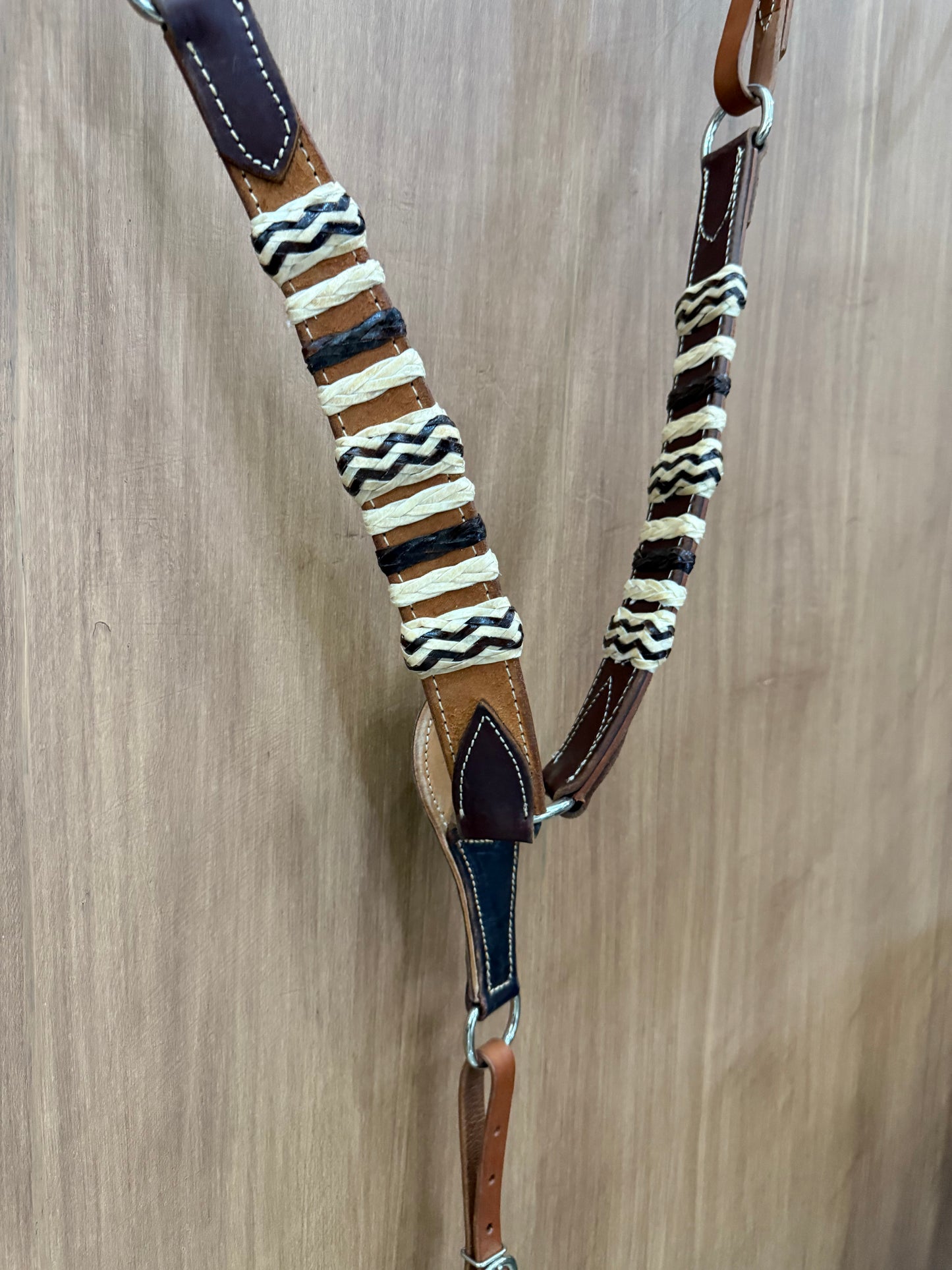 Rawhide breast collar