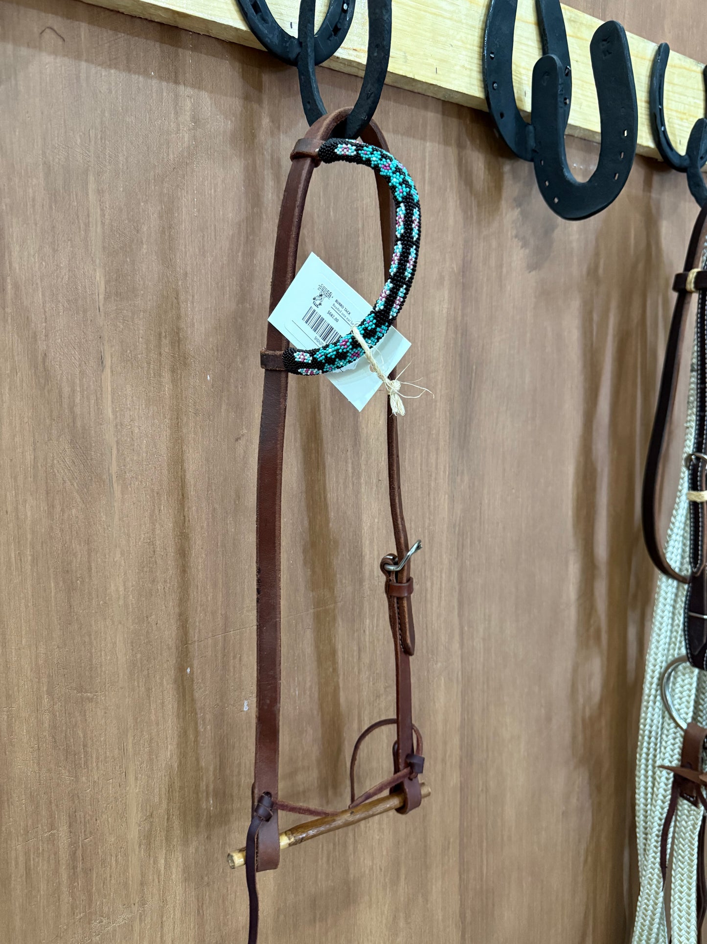 Beaded one ear headstall