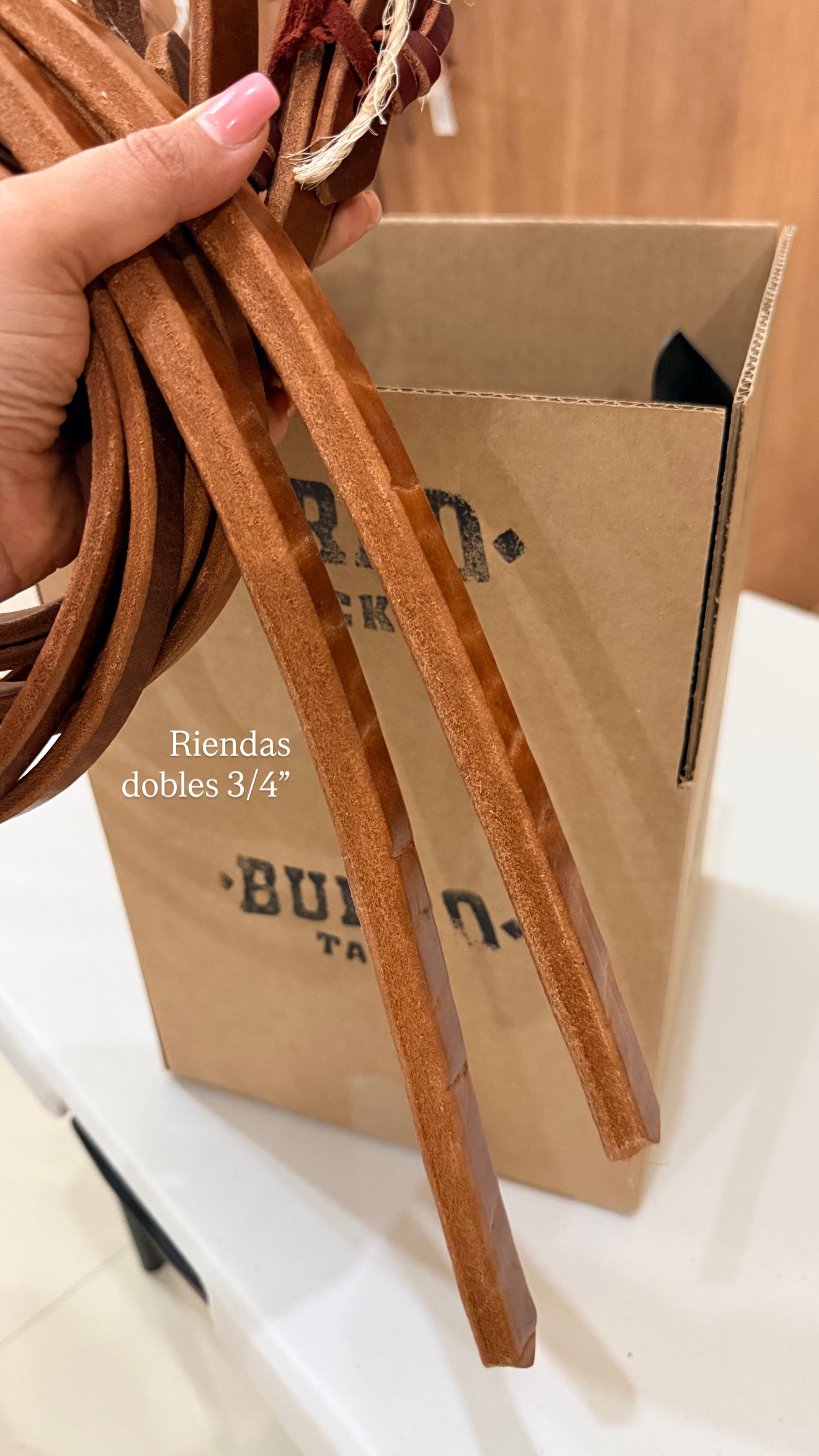 Split Reins Heavy Ends
