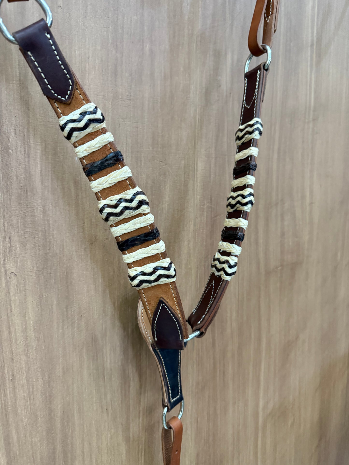 Rawhide breast collar