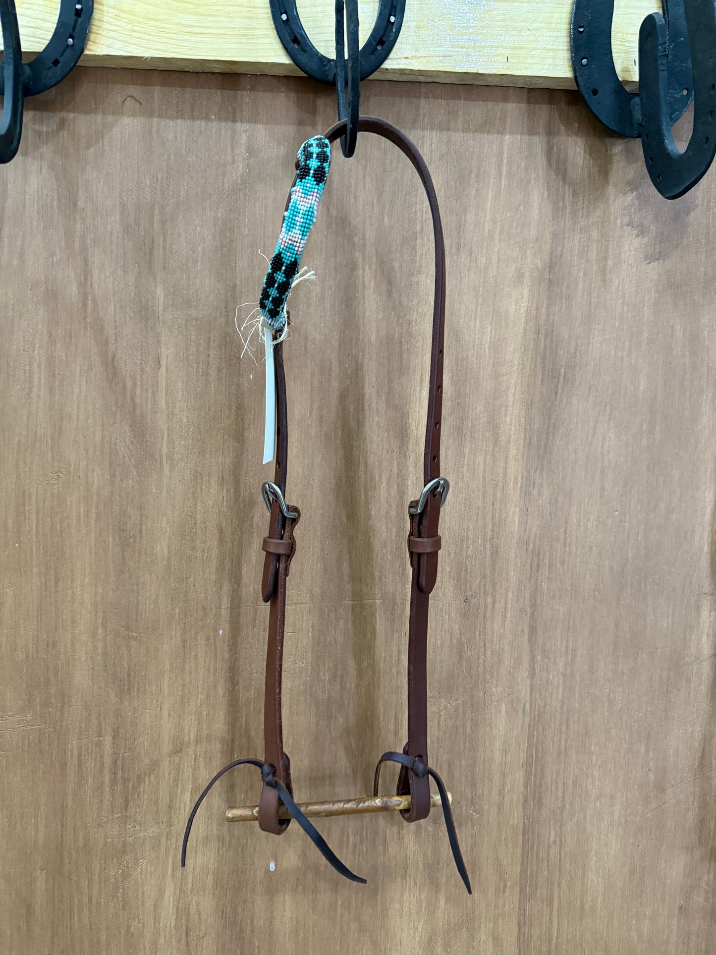 Beaded one ear headstall