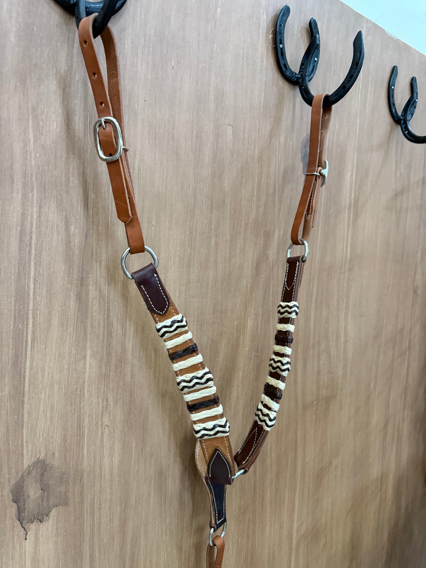 Rawhide breast collar