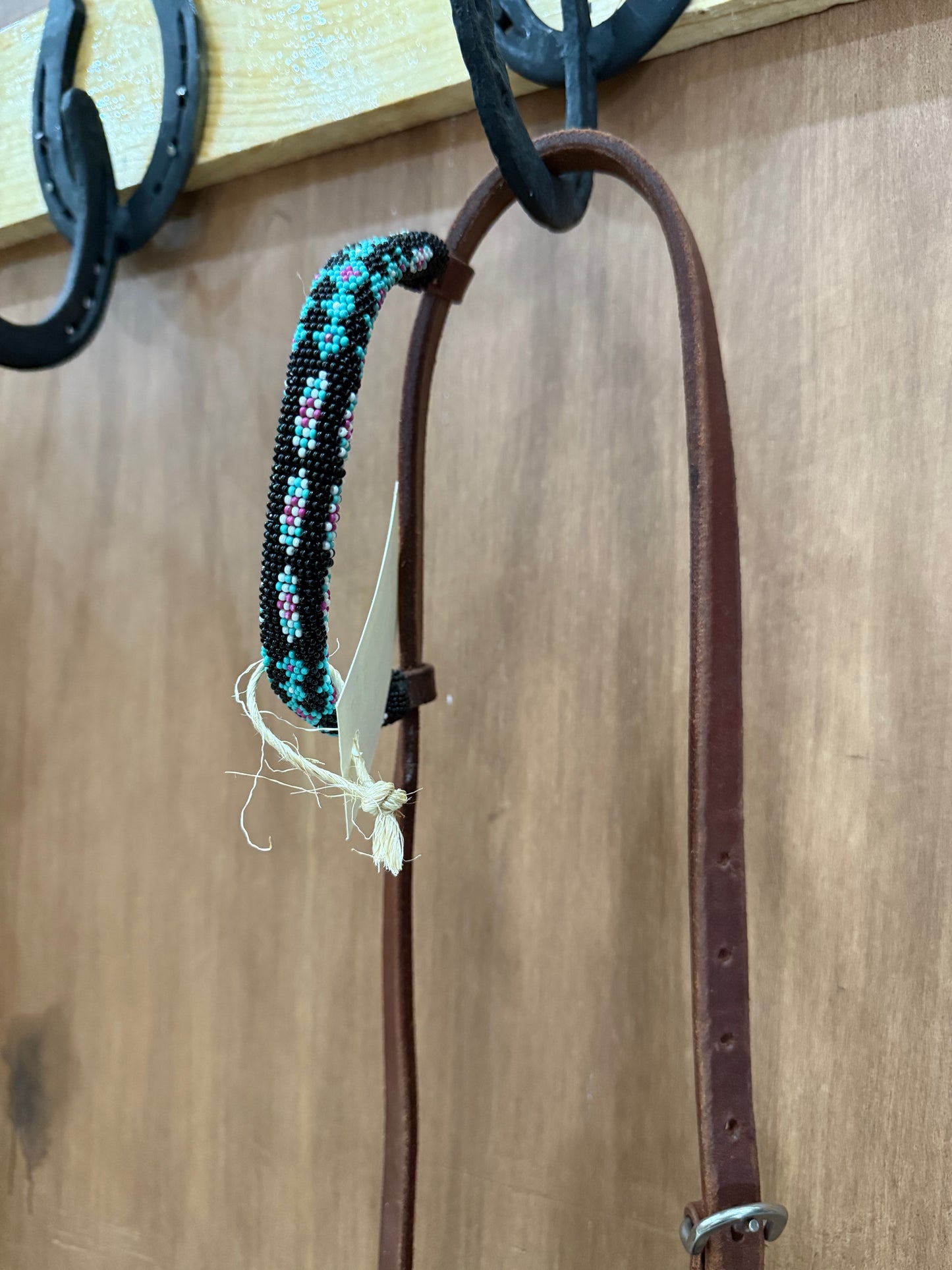 Beaded one ear headstall