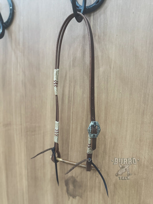 Rawhide Slot Ear Headstall