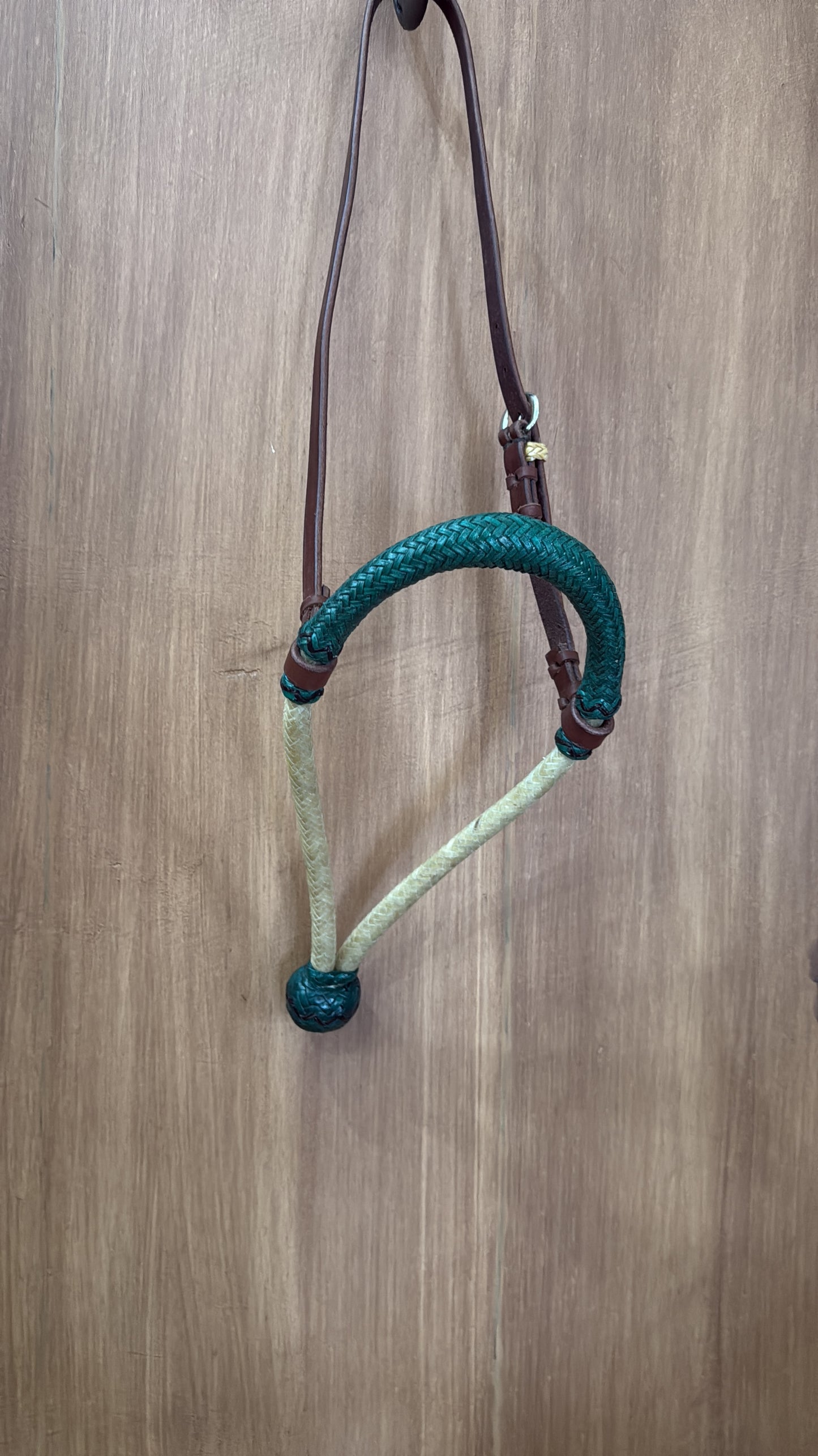 Rawhide color braided bosal 5/8”