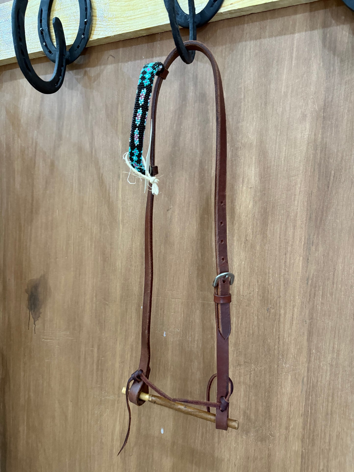 Beaded one ear headstall