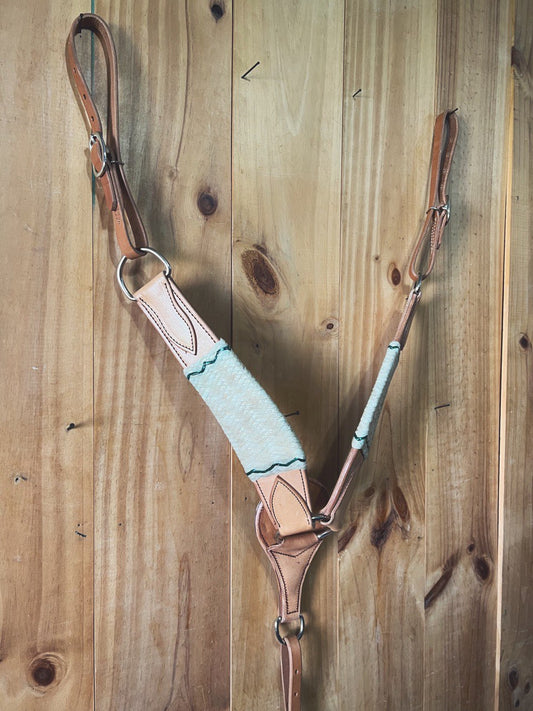 Rawhide Roping breast collar