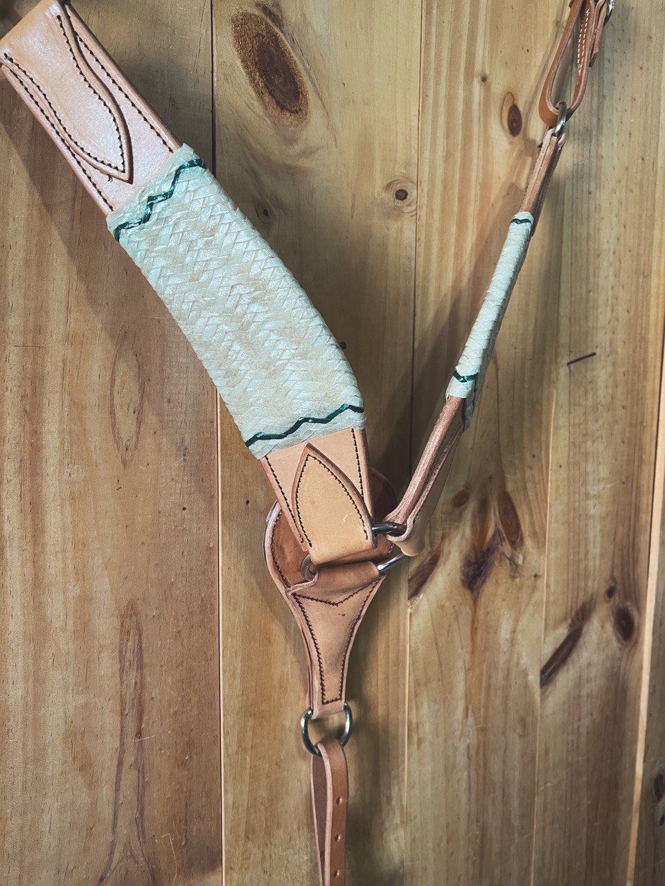 Rawhide Roping breast collar