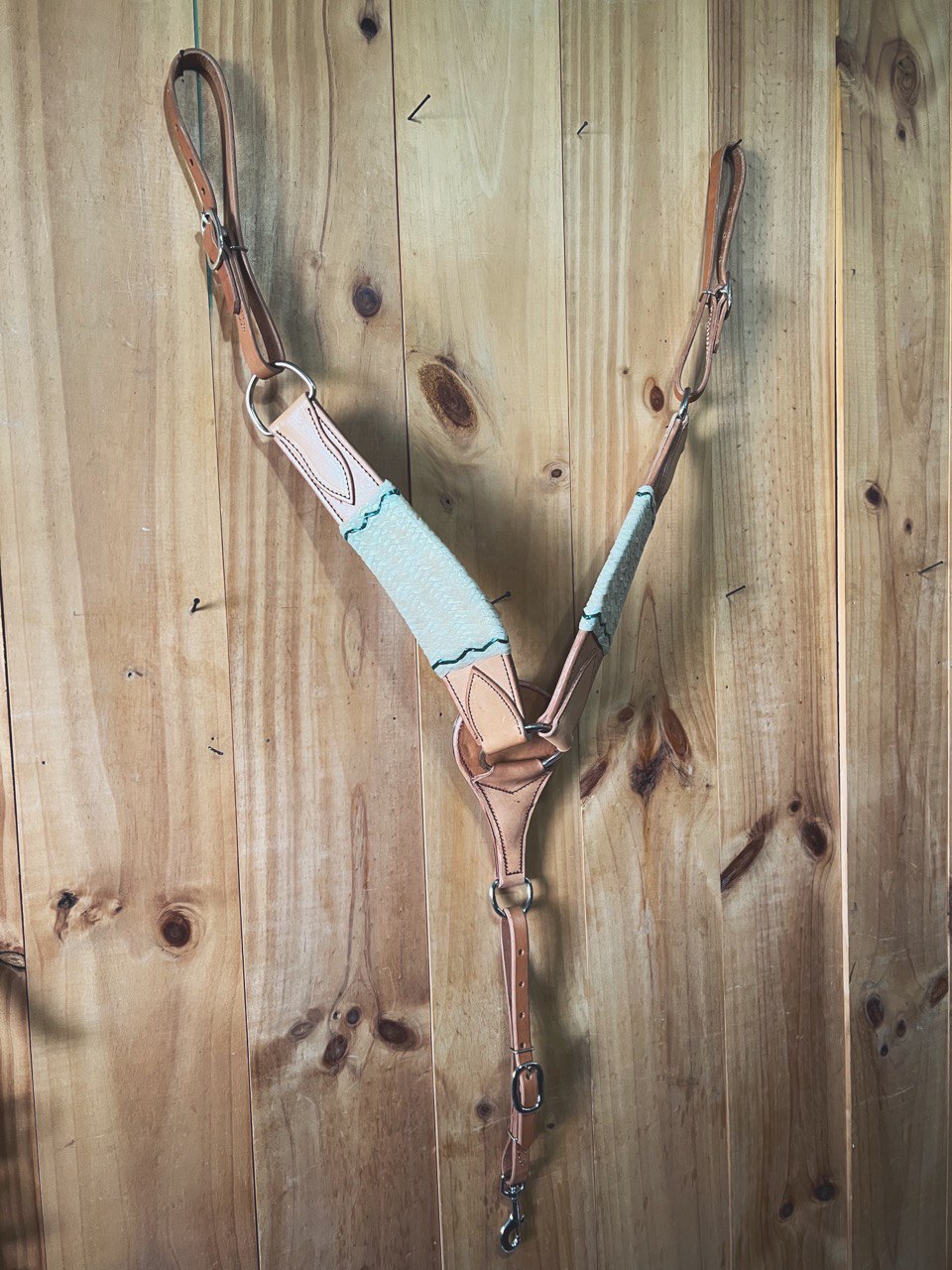 Rawhide Roping breast collar