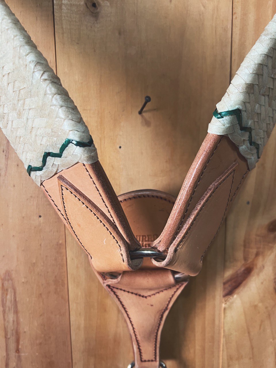 Rawhide Roping breast collar