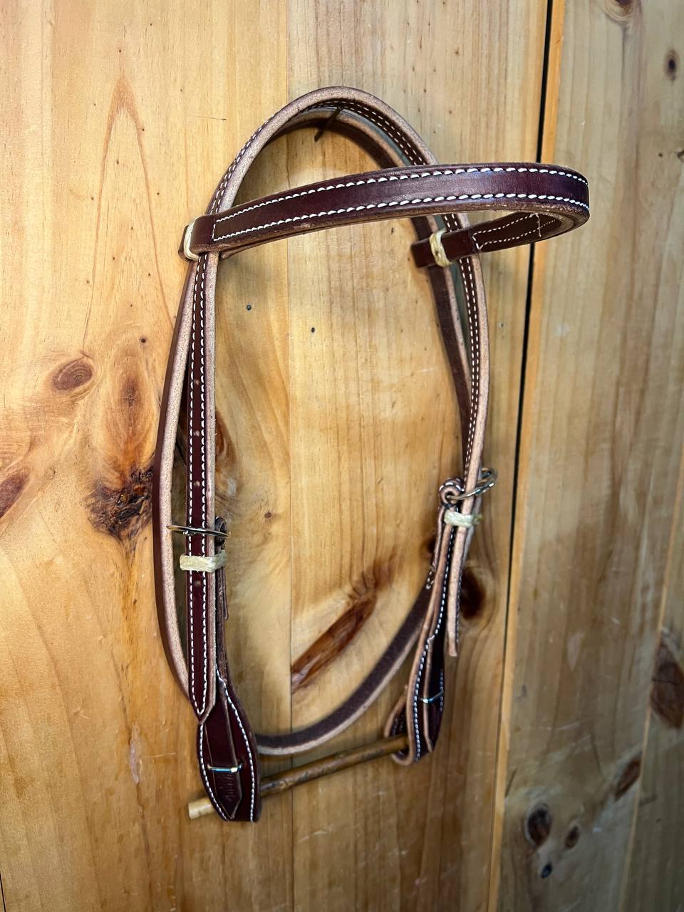 Quick Change Browband Latigo Leather Headstalls