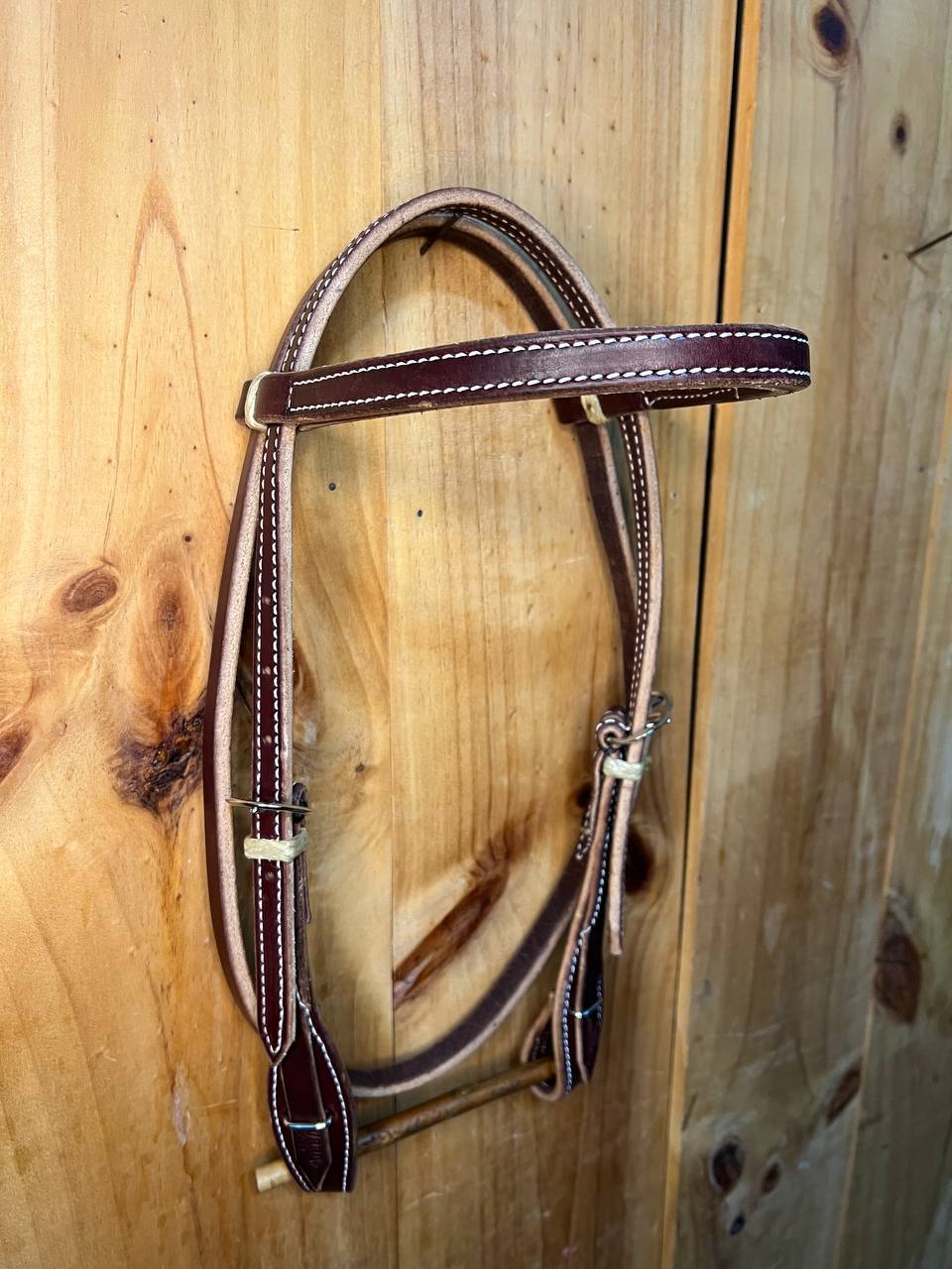 Quick Change Browband Latigo Leather Headstalls