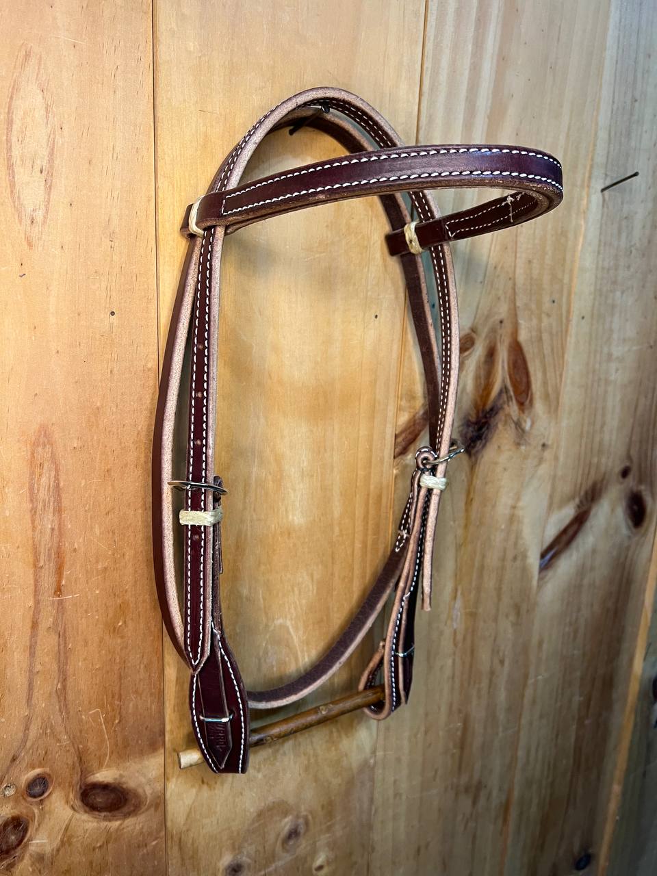 Quick Change Browband Latigo Leather Headstalls