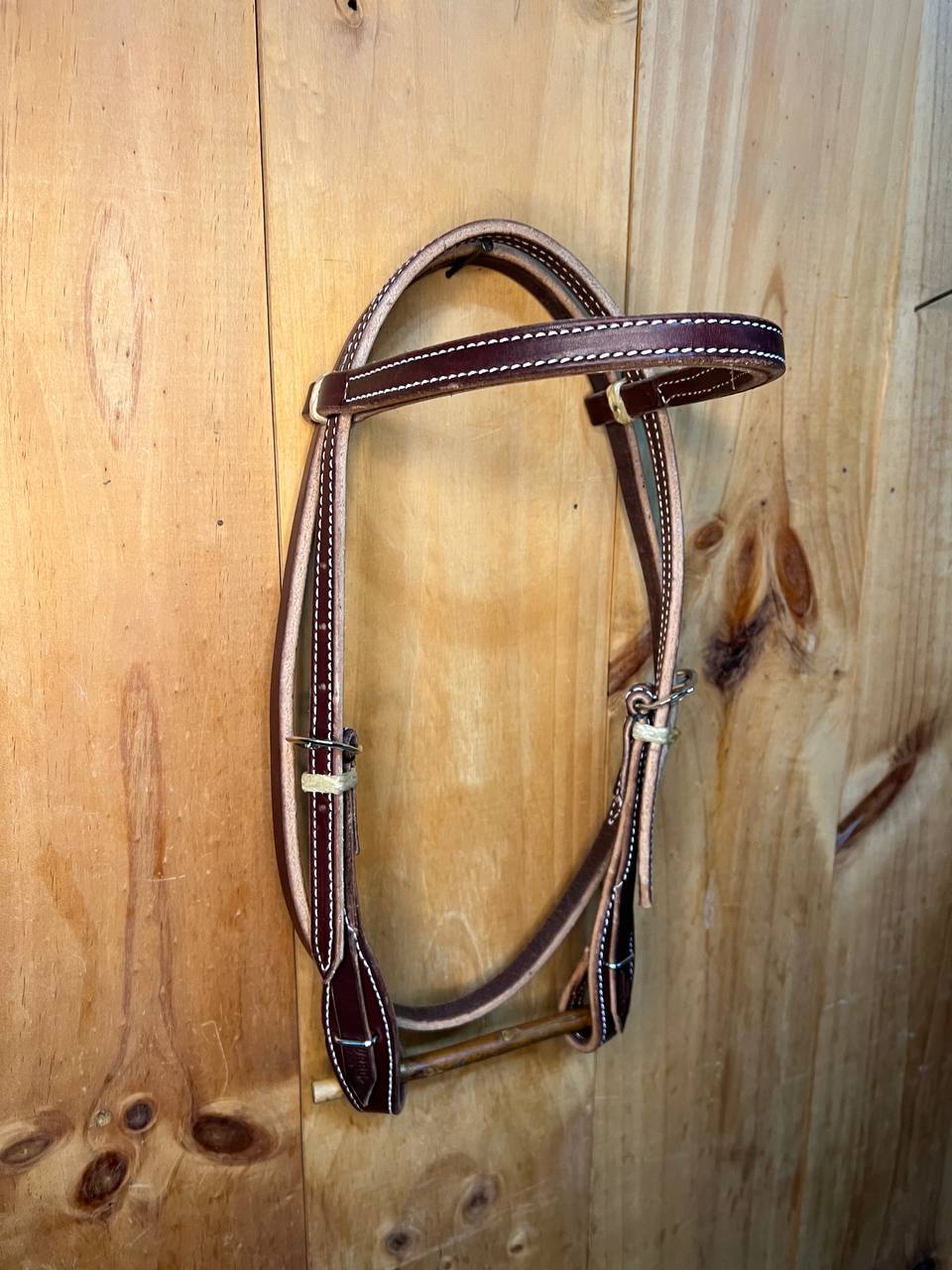 Quick Change Browband Latigo Leather Headstalls