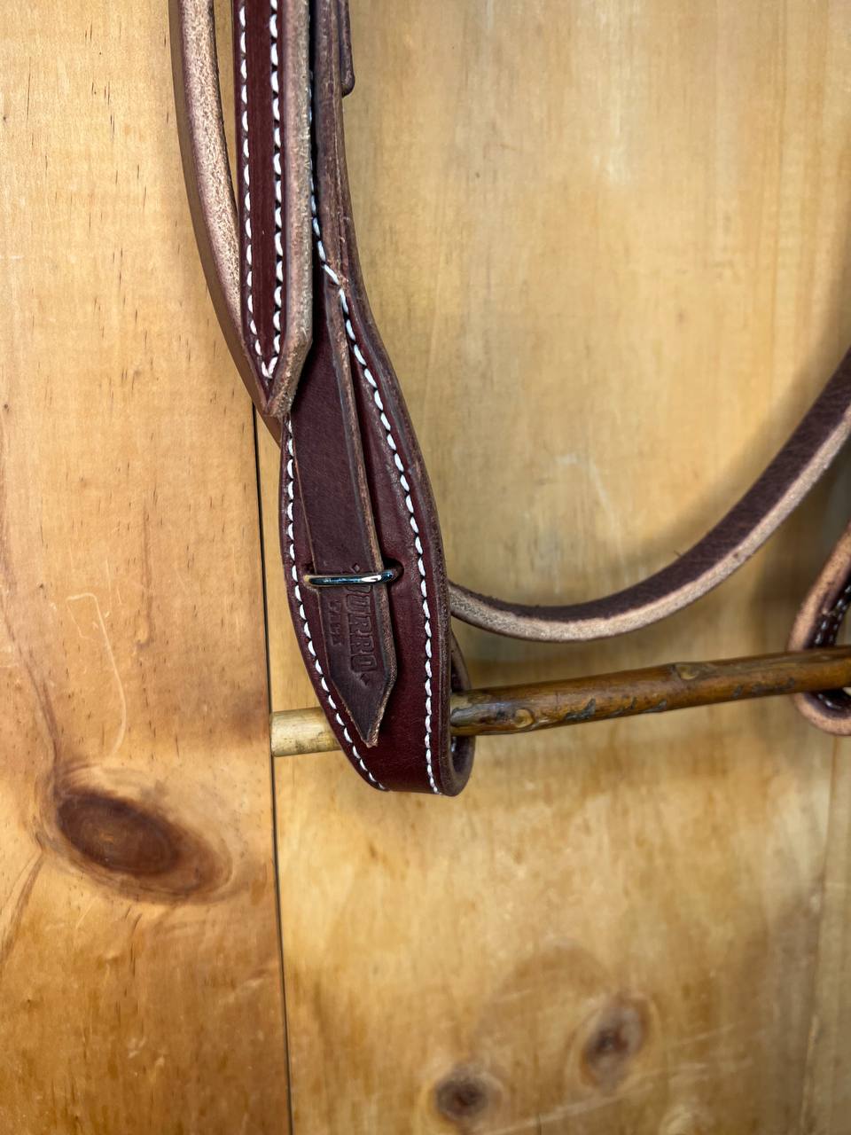 Quick Change Browband Latigo Leather Headstalls