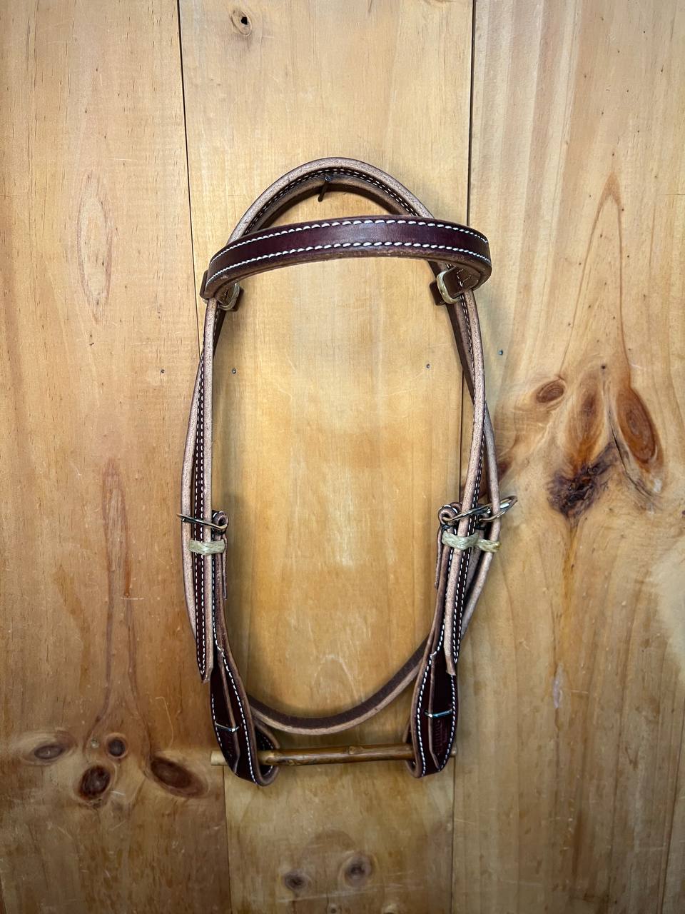 Quick Change Browband Latigo Leather Headstalls
