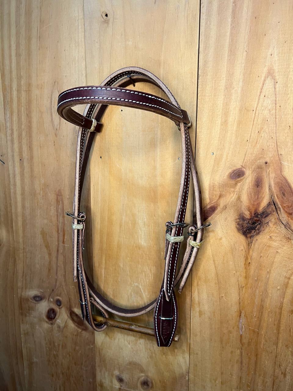 Quick Change Browband Latigo Leather Headstalls