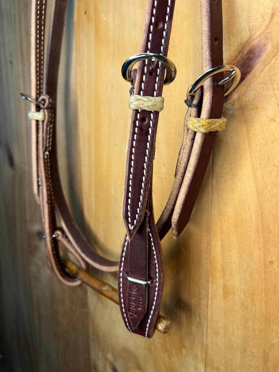 Quick Change Browband Latigo Leather Headstalls