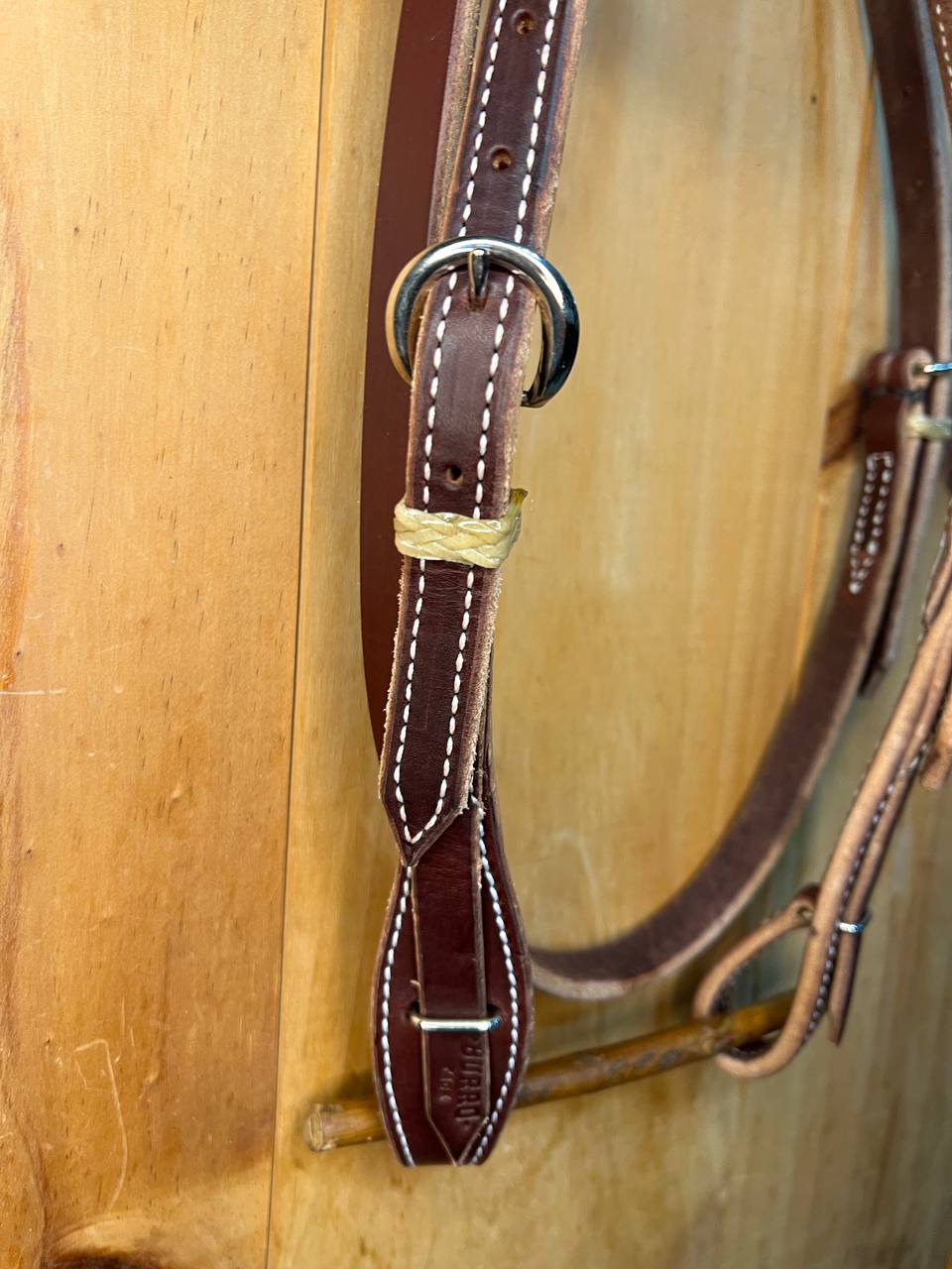One Ear Headstall with Throatlatch and Quick Change