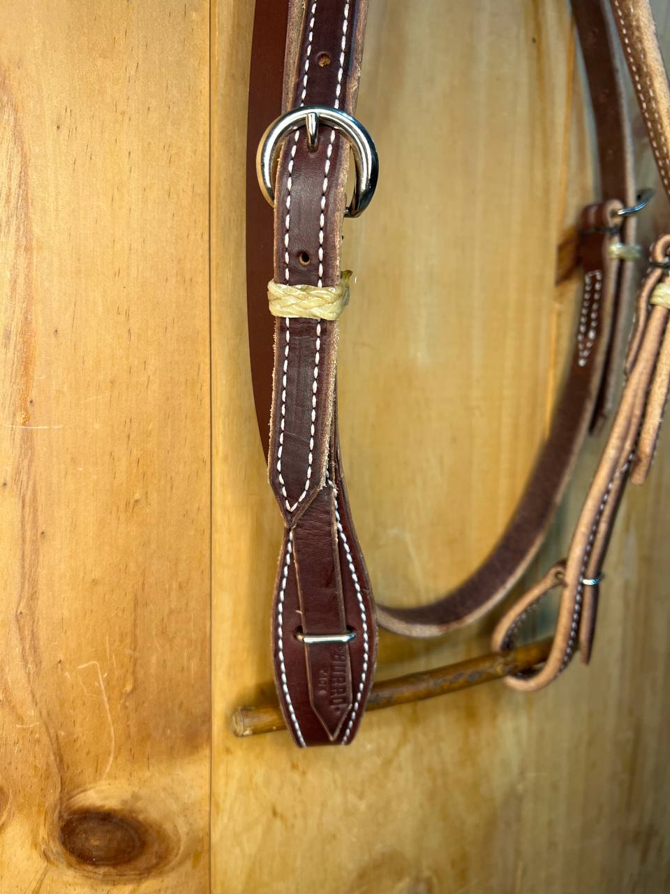 One Ear Headstall with Throatlatch and Quick Change