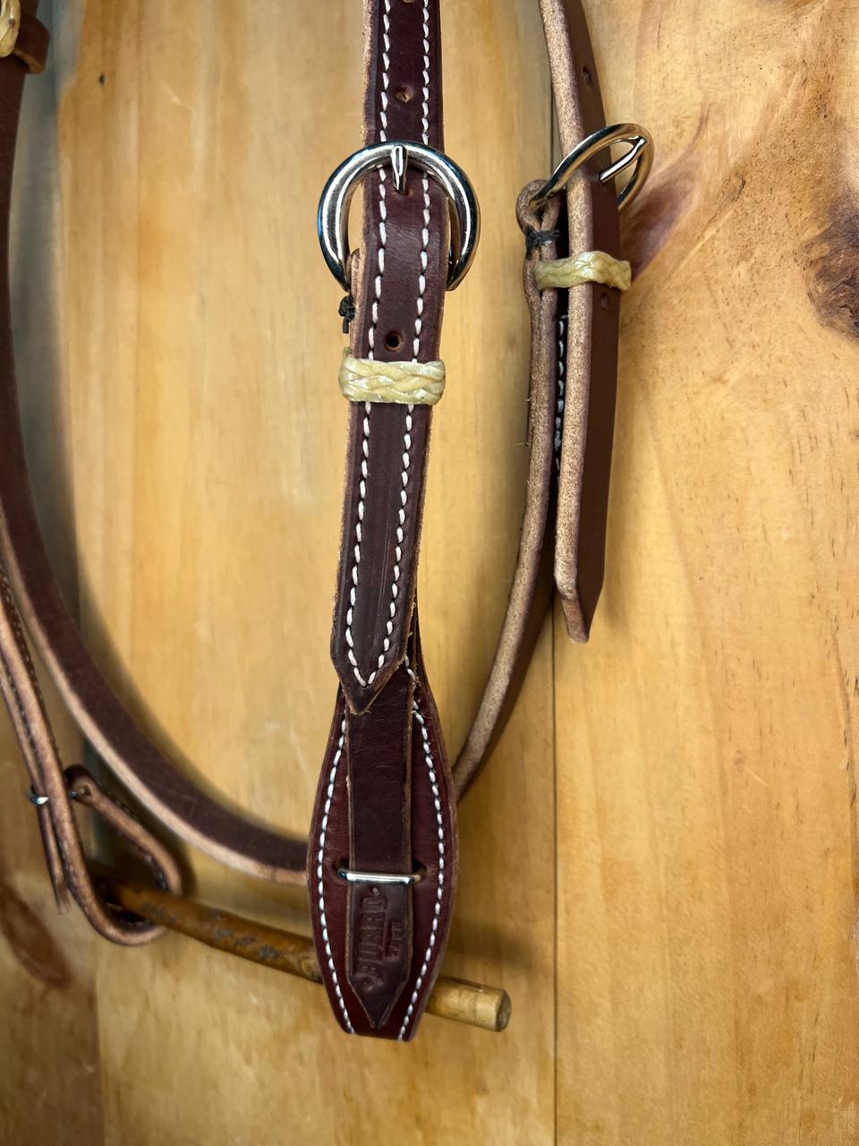 One Ear Headstall with Throatlatch and Quick Change