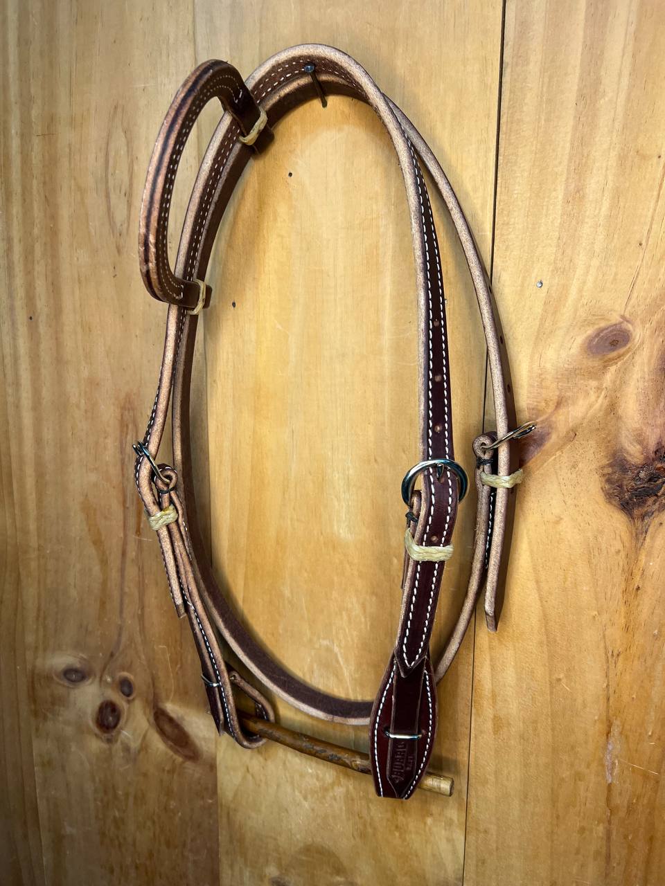 One Ear Headstall with Throatlatch and Quick Change