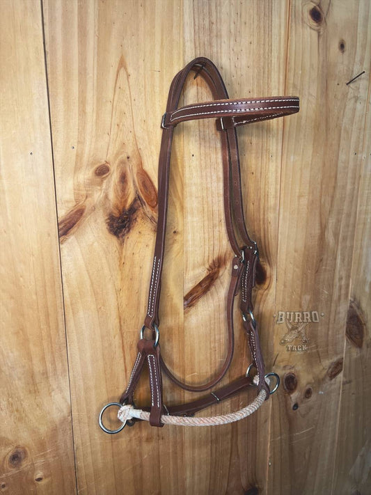 Side pull no bits single and double rope