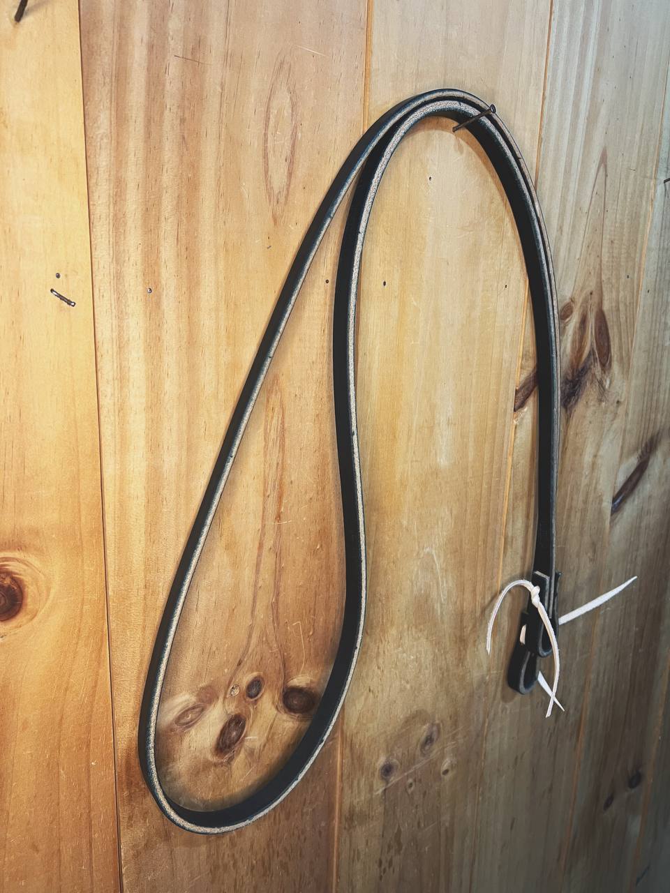 Black Harnes Roping Reins