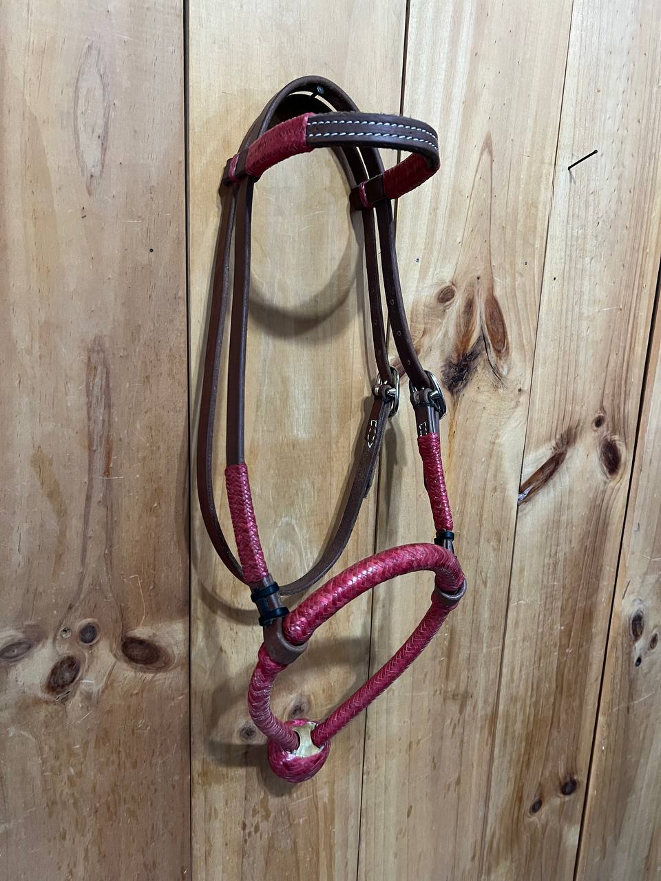 Rawhide Hackamore bozal PONY