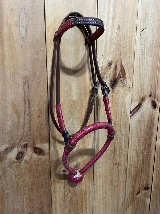 Rawhide Hackamore bozal PONY