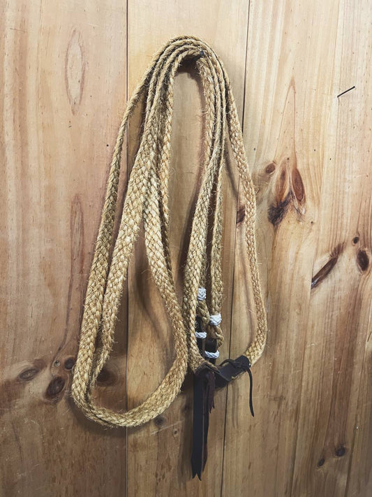 Braided Mecate Ixtle Reins