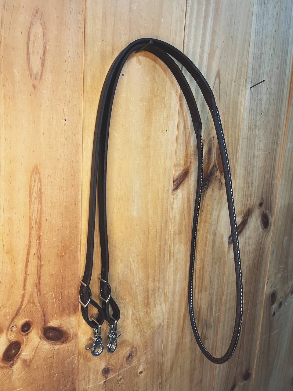 Round Sewn Roping Reins