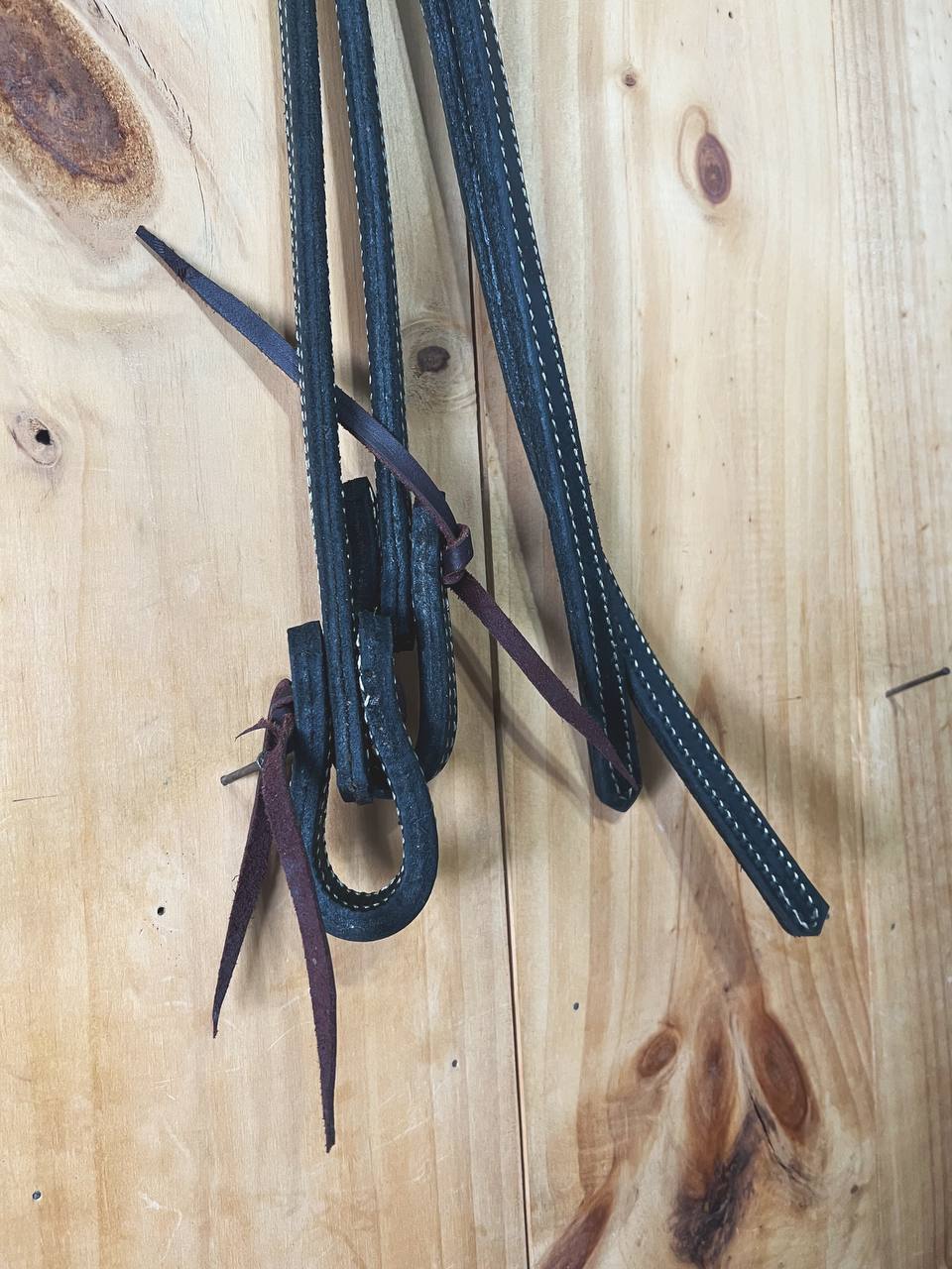 Double and stich heavy duty Split Reins