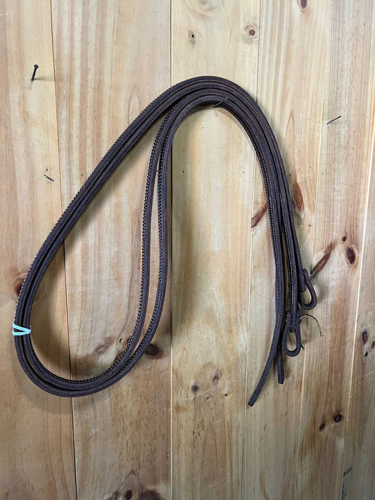 Double and stich heavy duty Split Reins