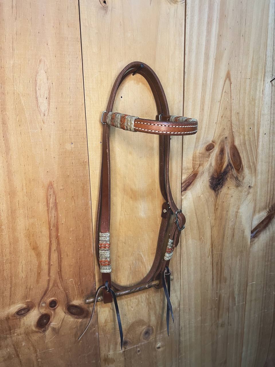 Rawhide Pony Headstall